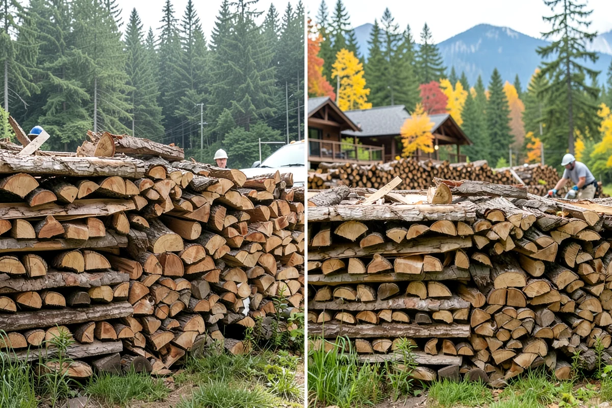 Commercial Firewood Supply in Puyallup, Pierce County, WA - We assess your business's volume and frequency needs