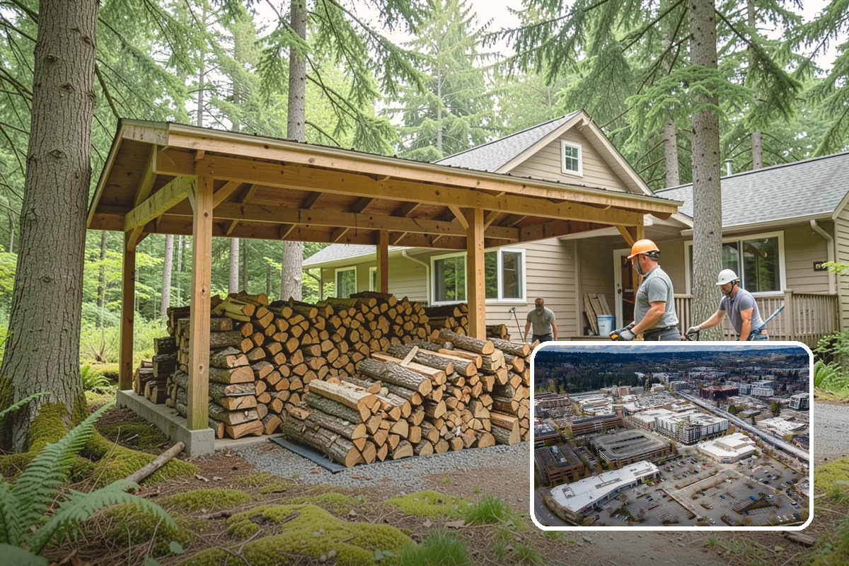 Commercial Firewood Supply in Redmond, King County, WA - Consistent seasoned quality across every load
