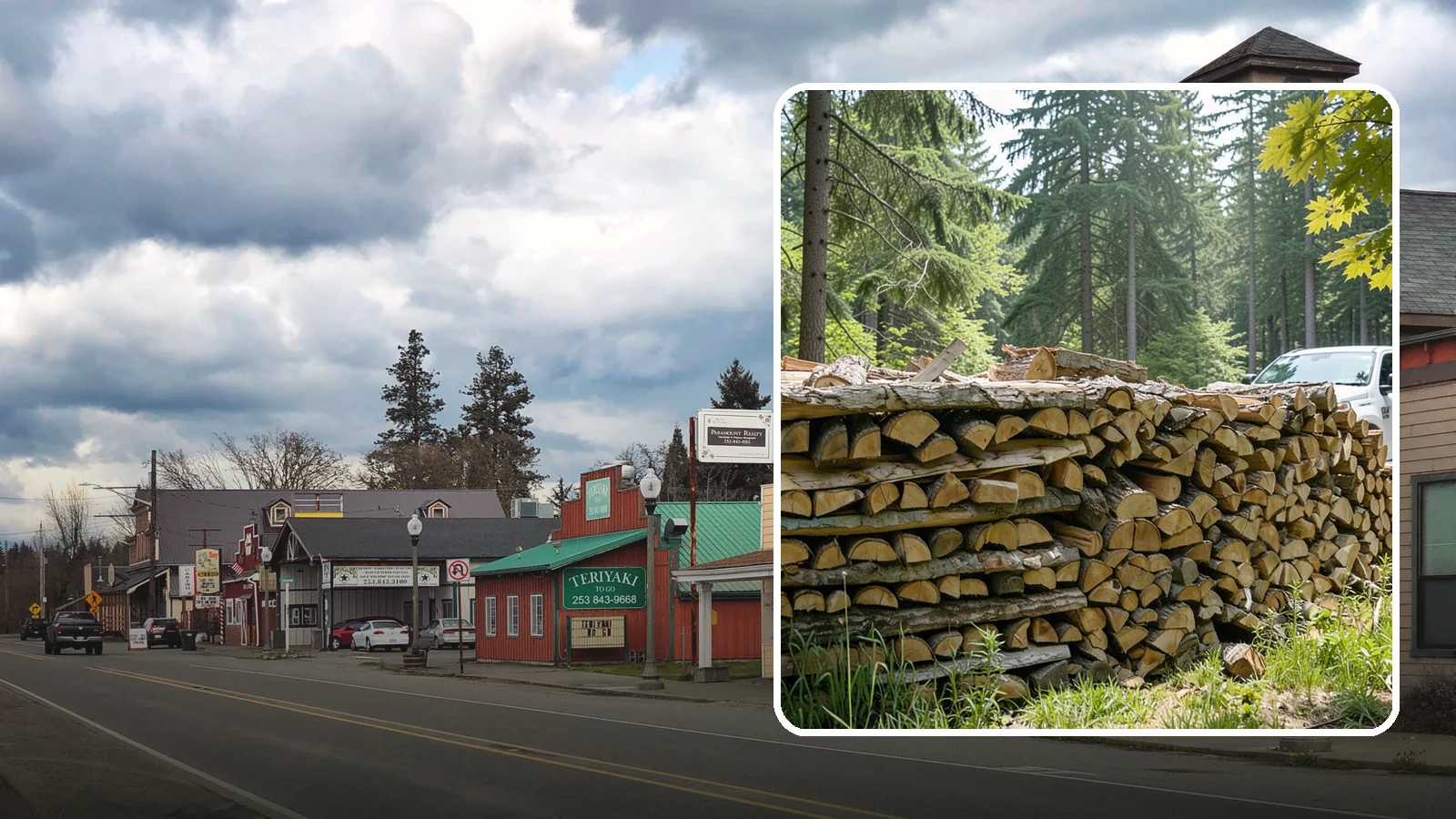 Commercial Firewood Supply in Roy, Pierce County, WA - We provide reliable, high-volume firewood supply to businesses that need consistent quality and dependable delivery schedules.