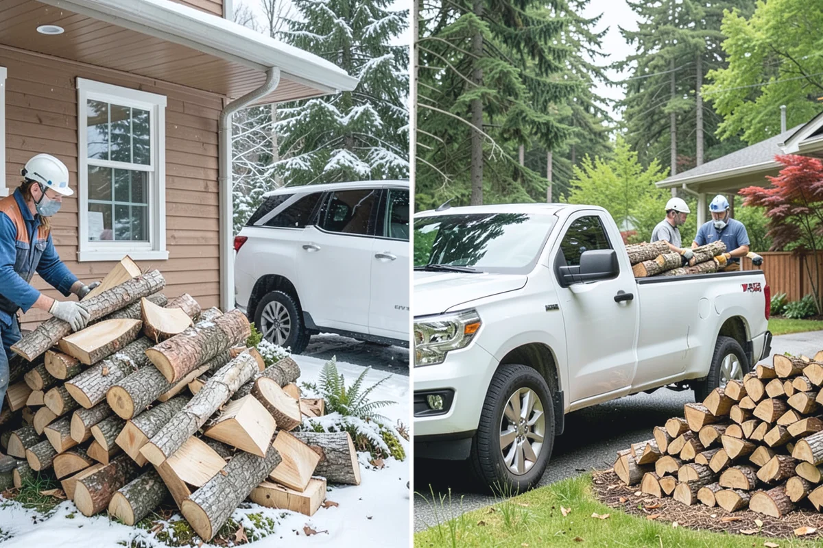 Commercial Firewood Supply in Roy, Pierce County, WA - We assess your business's volume and frequency needs