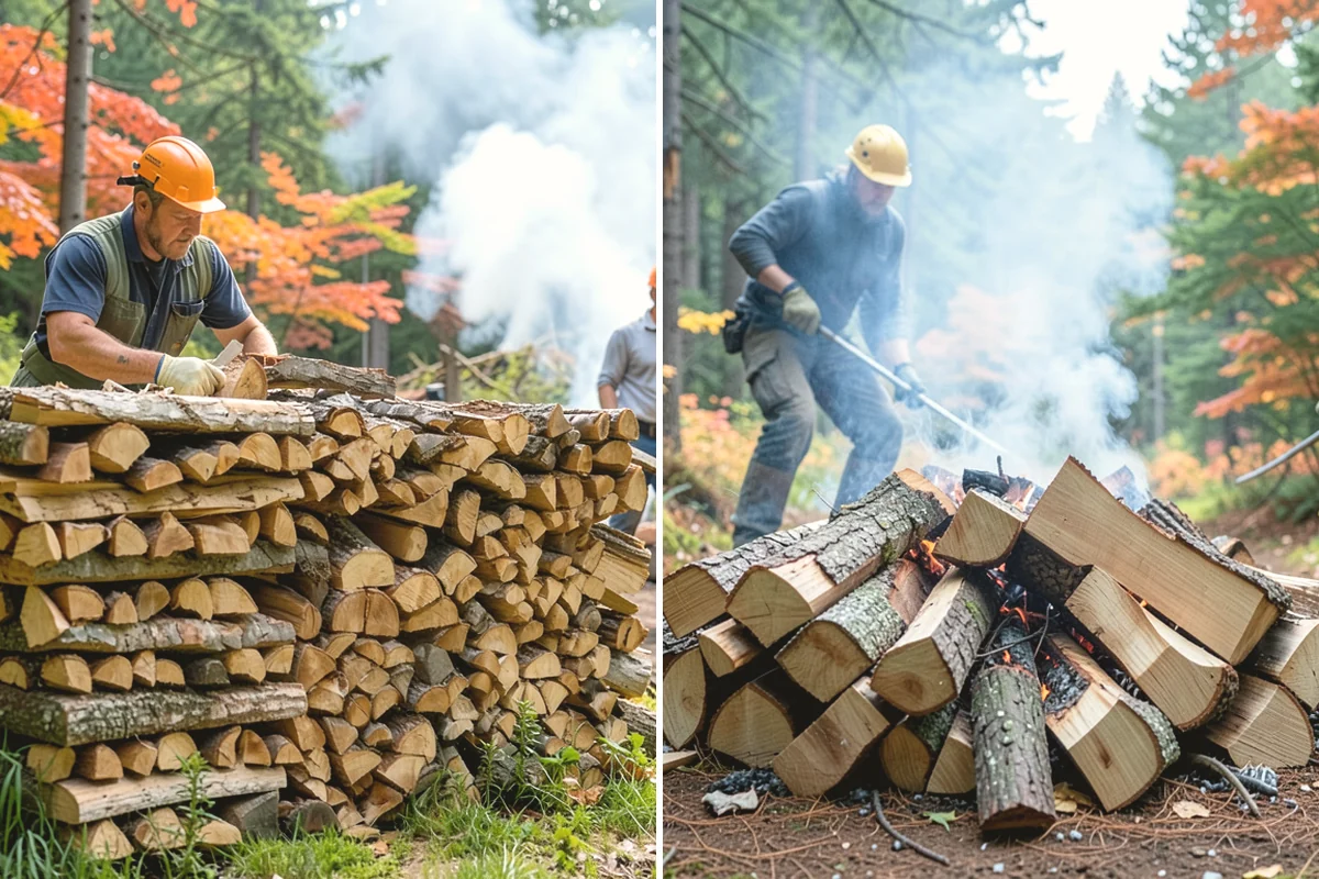 Commercial Firewood Supply in Ruston, Pierce County, WA - We assess your business's volume and frequency needs