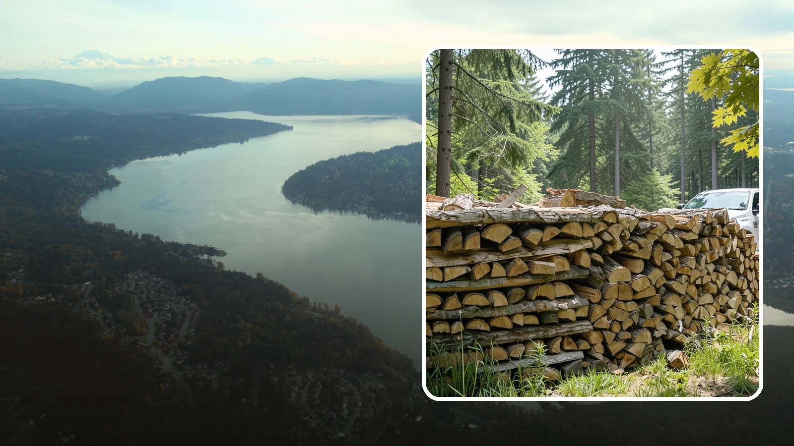 Commercial Firewood Supply in Sammamish, King County, WA - We provide reliable, high-volume firewood supply to businesses that need consistent quality and dependable delivery schedules.