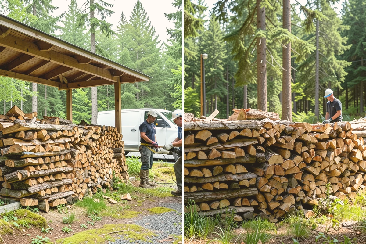 Commercial Firewood Supply in Sammamish, King County, WA - We assess your business's volume and frequency needs