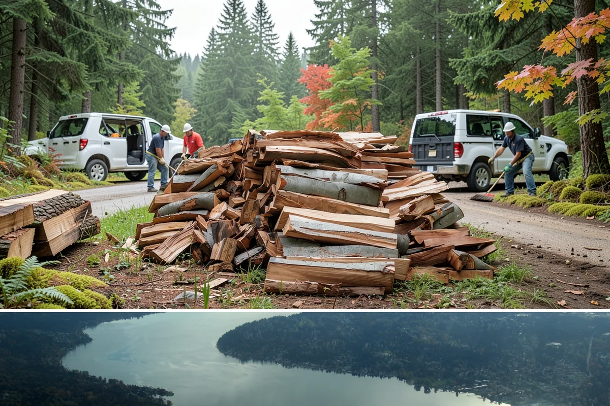 Commercial Firewood Supply in Sammamish, King County, WA - Set up a commercial supply agreement before your busy season so deliveries are locked in when you need them most.