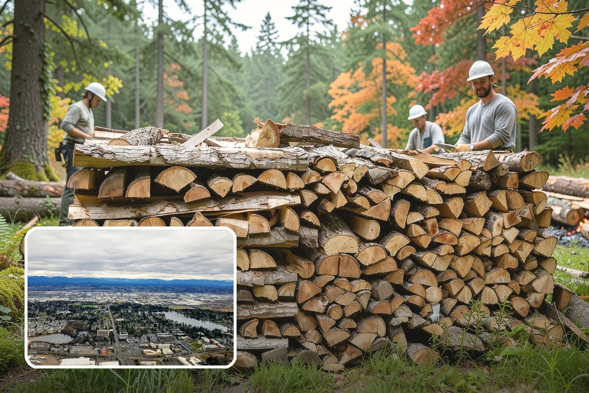 Commercial Firewood Supply in SeaTac, WA - Consistent seasoned quality across every load