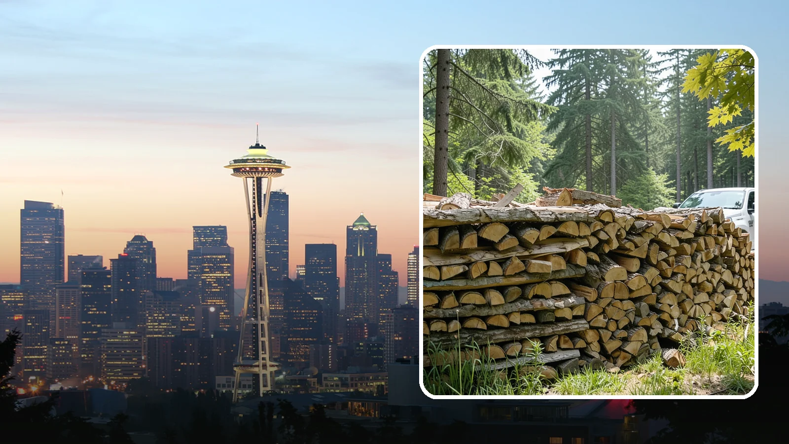 Commercial Firewood Supply in Seattle, WA - We provide reliable, high-volume firewood supply to businesses that need consistent quality and dependable delivery schedules.