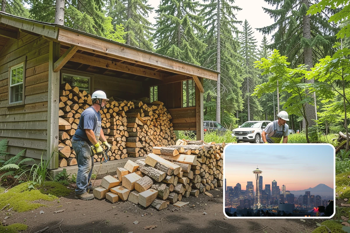 Commercial Firewood Supply in Seattle, WA - Consistent seasoned quality across every load