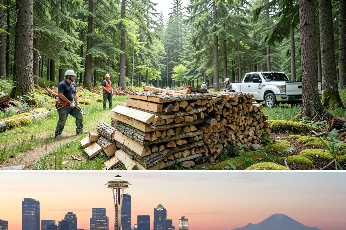 Commercial Firewood Supply in Seattle, WA - Set up a commercial supply agreement before your busy season so deliveries are locked in when you need them most.