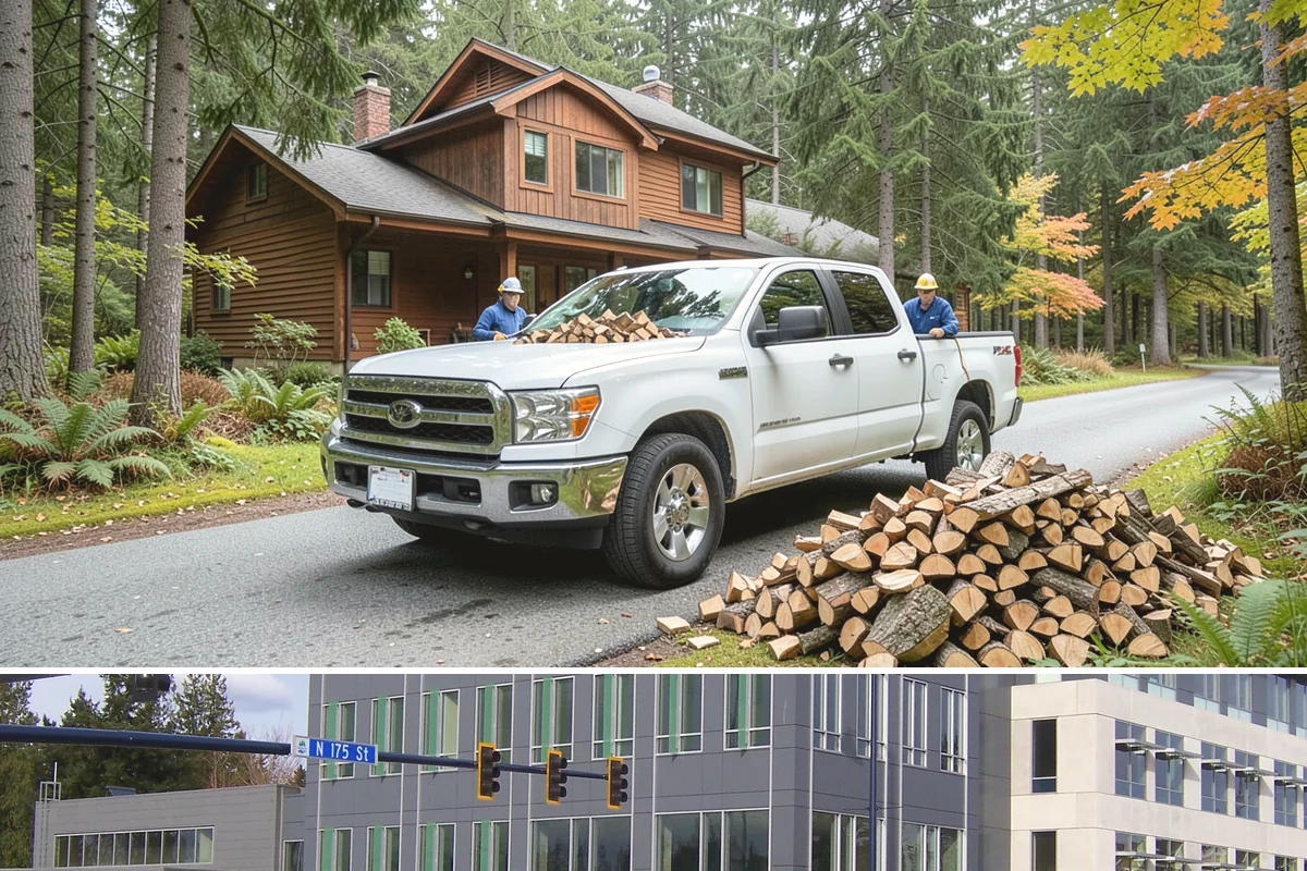 Commercial Firewood Supply in Shoreline, King County, WA - Set up a commercial supply agreement before your busy season so deliveries are locked in when you need them most.