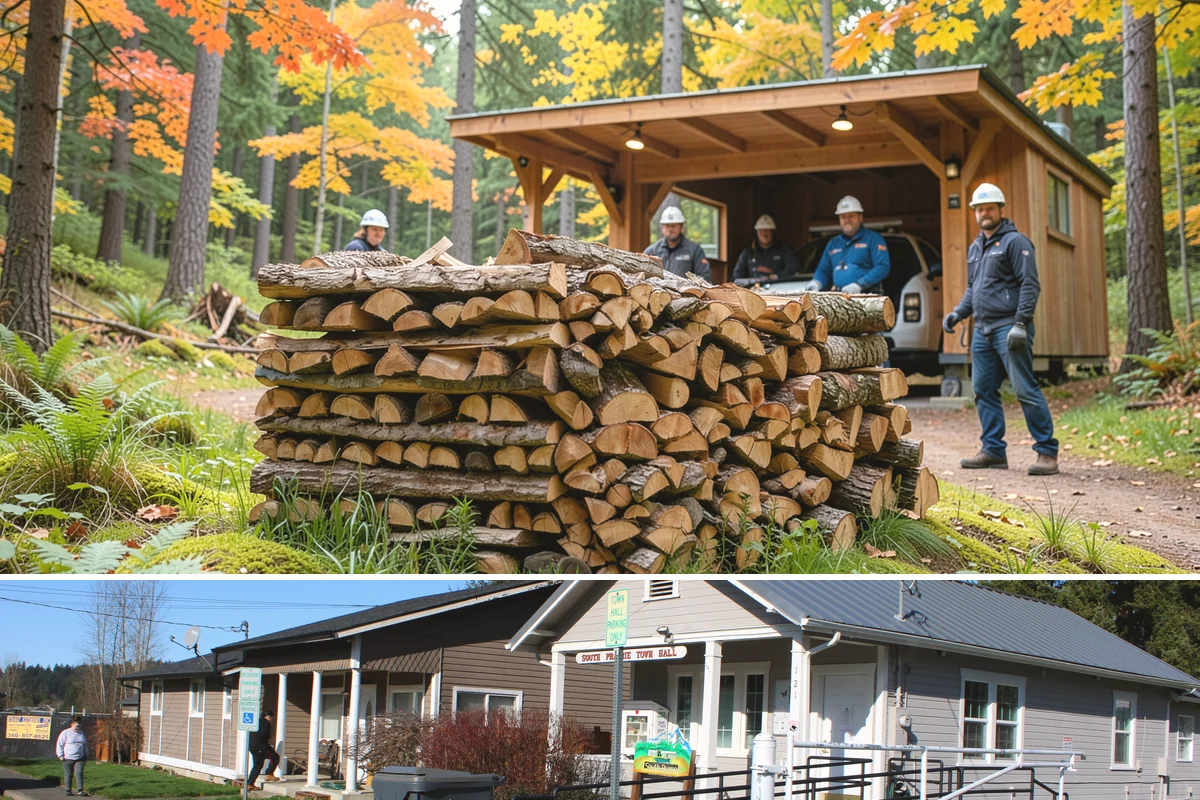 Commercial Firewood Supply in South Prairie, Pierce County, WA - Set up a commercial supply agreement before your busy season so deliveries are locked in when you need them most.