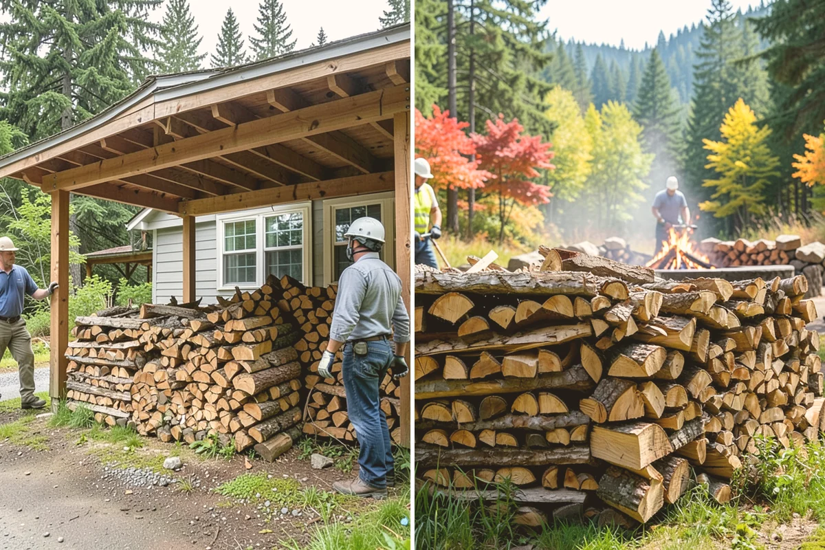 Commercial Firewood Supply in Stanwood, Snohomish County, WA - We assess your business's volume and frequency needs