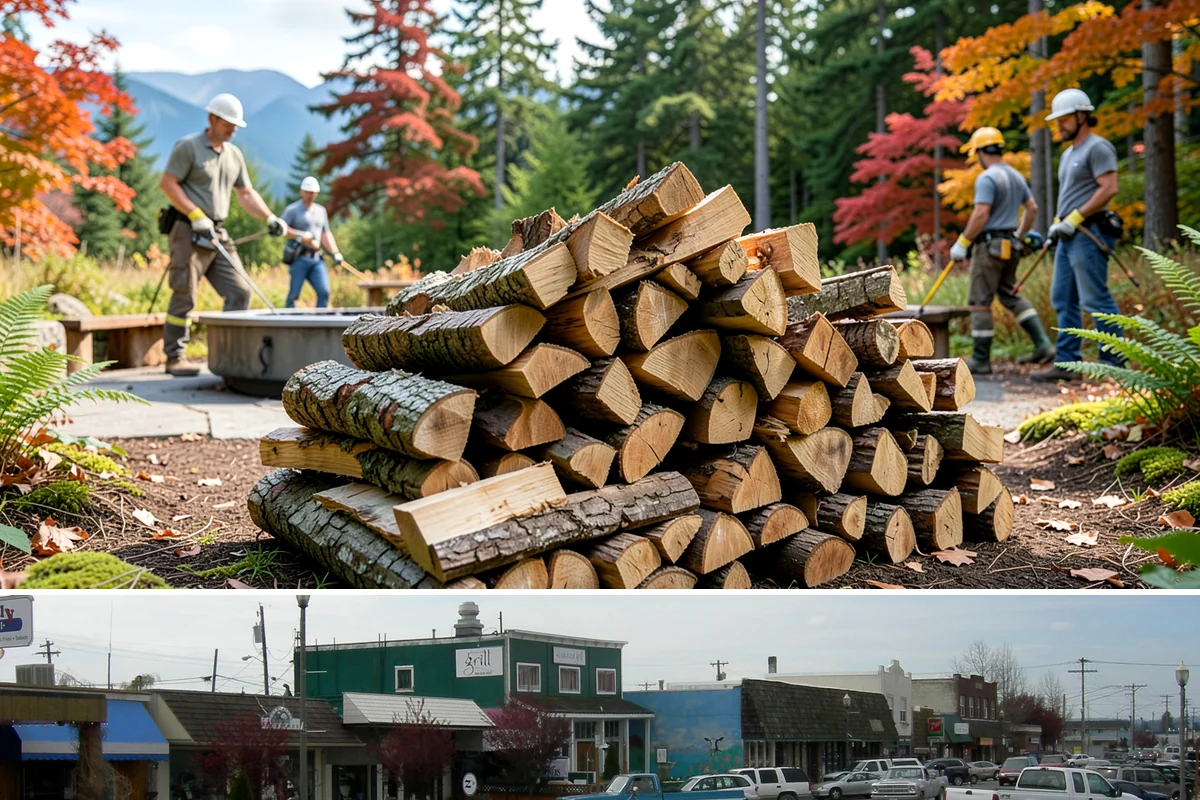 Commercial Firewood Supply in Stanwood, Snohomish County, WA - Set up a commercial supply agreement before your busy season so deliveries are locked in when you need them most.