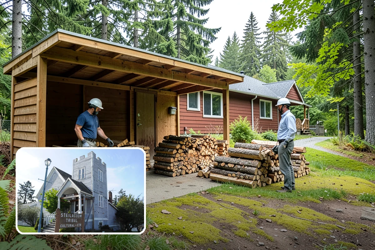 Commercial Firewood Supply in Steilacoom, Pierce County, WA - Consistent seasoned quality across every load