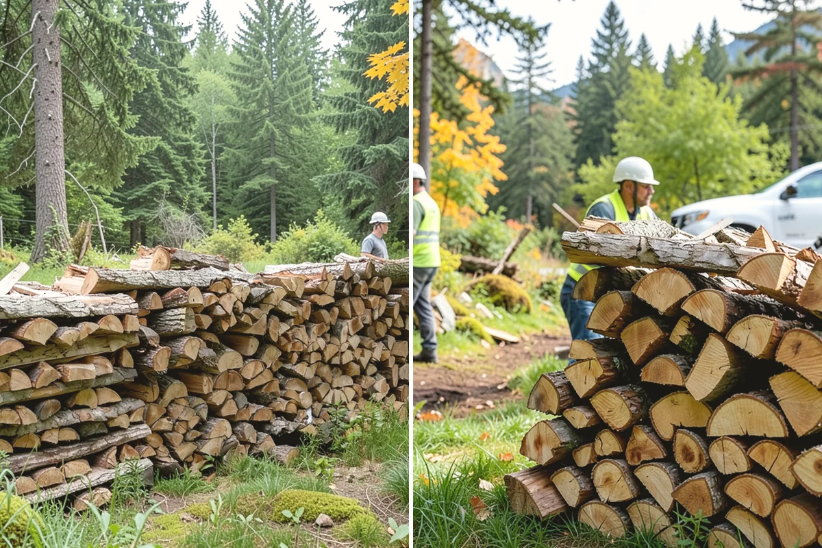Commercial Firewood Supply in Steilacoom, Pierce County, WA - We assess your business's volume and frequency needs
