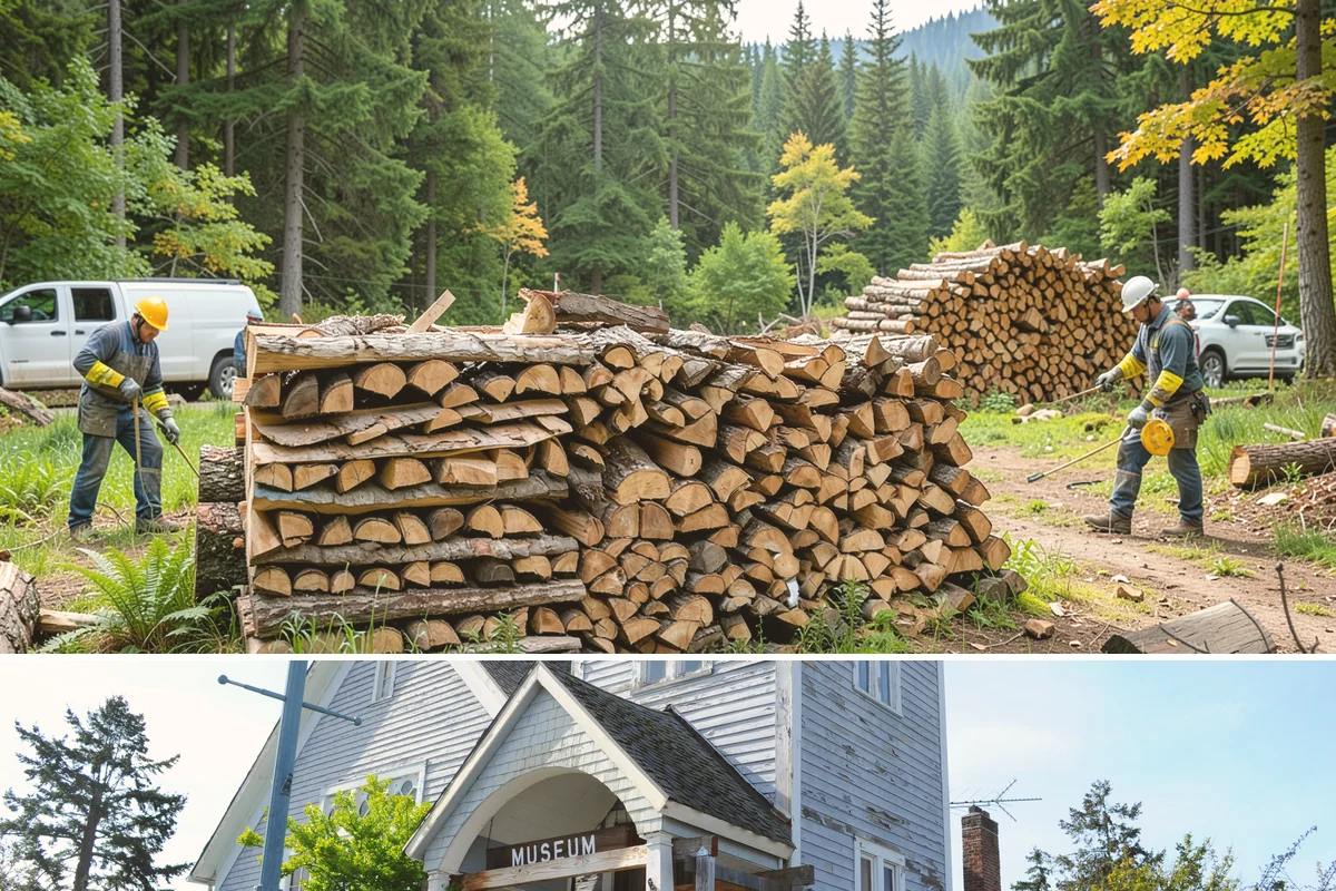 Commercial Firewood Supply in Steilacoom, Pierce County, WA - Set up a commercial supply agreement before your busy season so deliveries are locked in when you need them most.