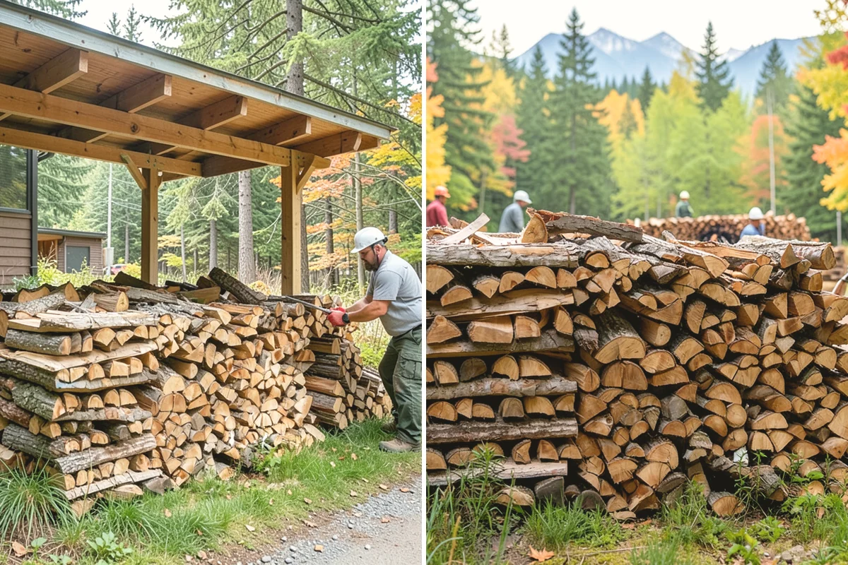 Commercial Firewood Supply in Tukwila, King County, WA - We assess your business's volume and frequency needs