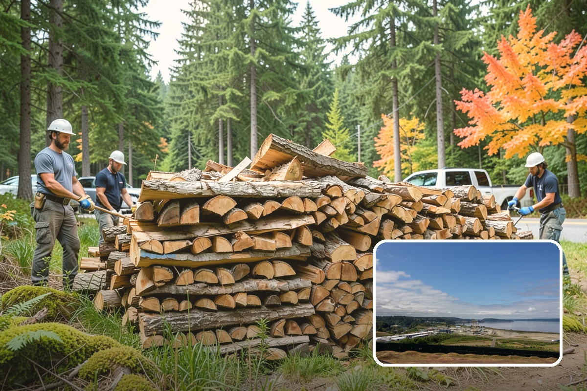 Commercial Firewood Supply in University Place, Pierce County, WA - Consistent seasoned quality across every load