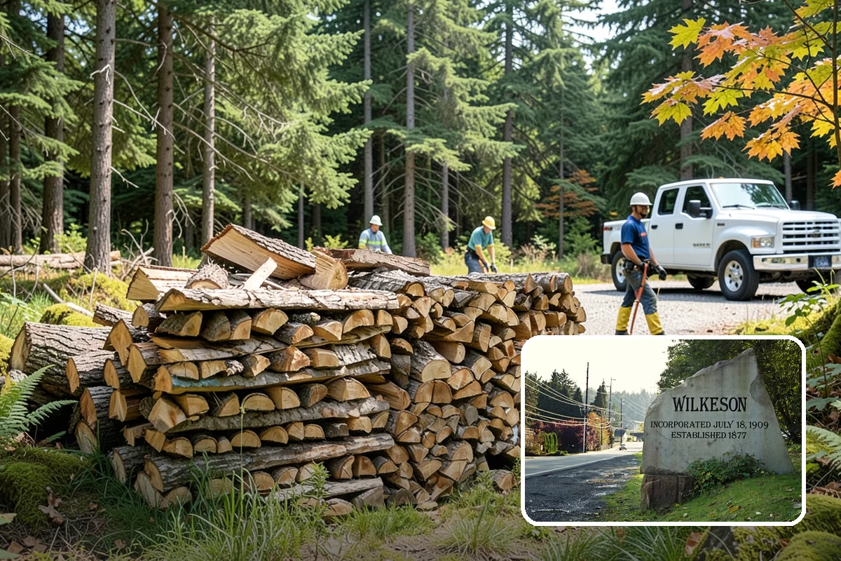 Commercial Firewood Supply in Wilkeson, Pierce County, WA - Consistent seasoned quality across every load