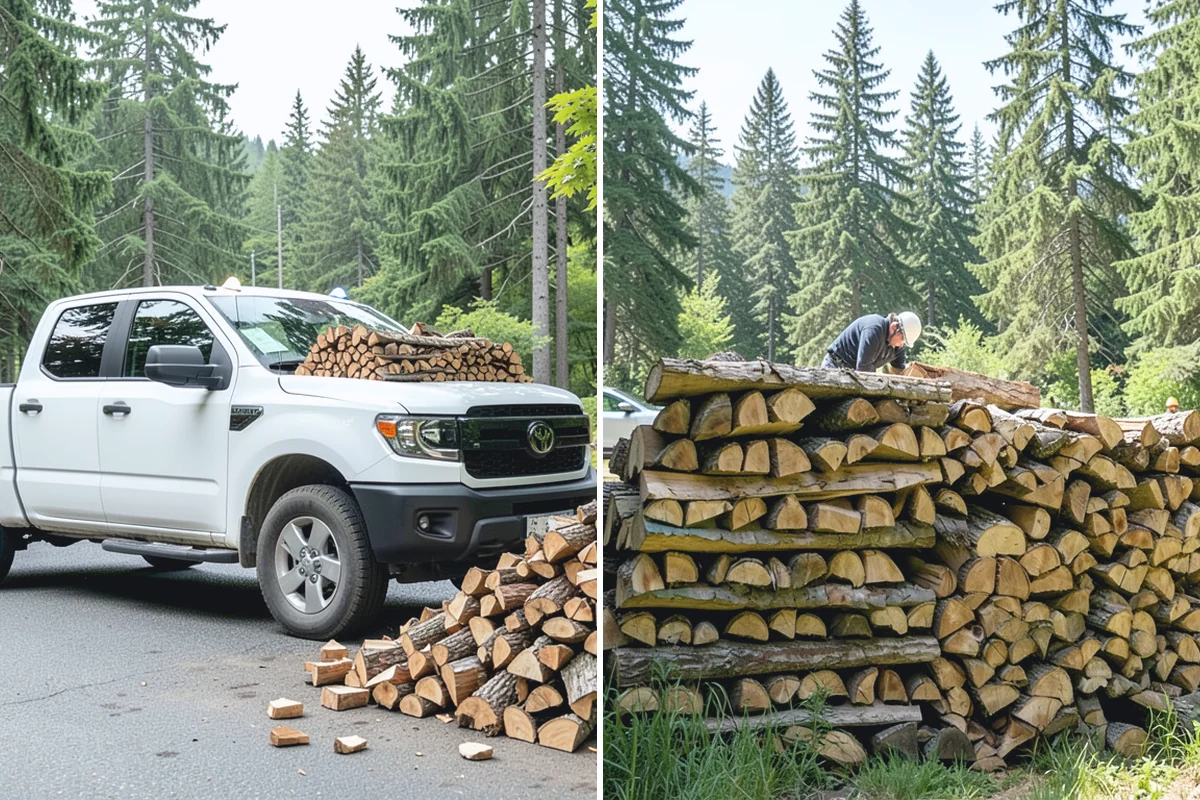 Commercial Firewood Supply in Wilkeson, Pierce County, WA - We assess your business's volume and frequency needs