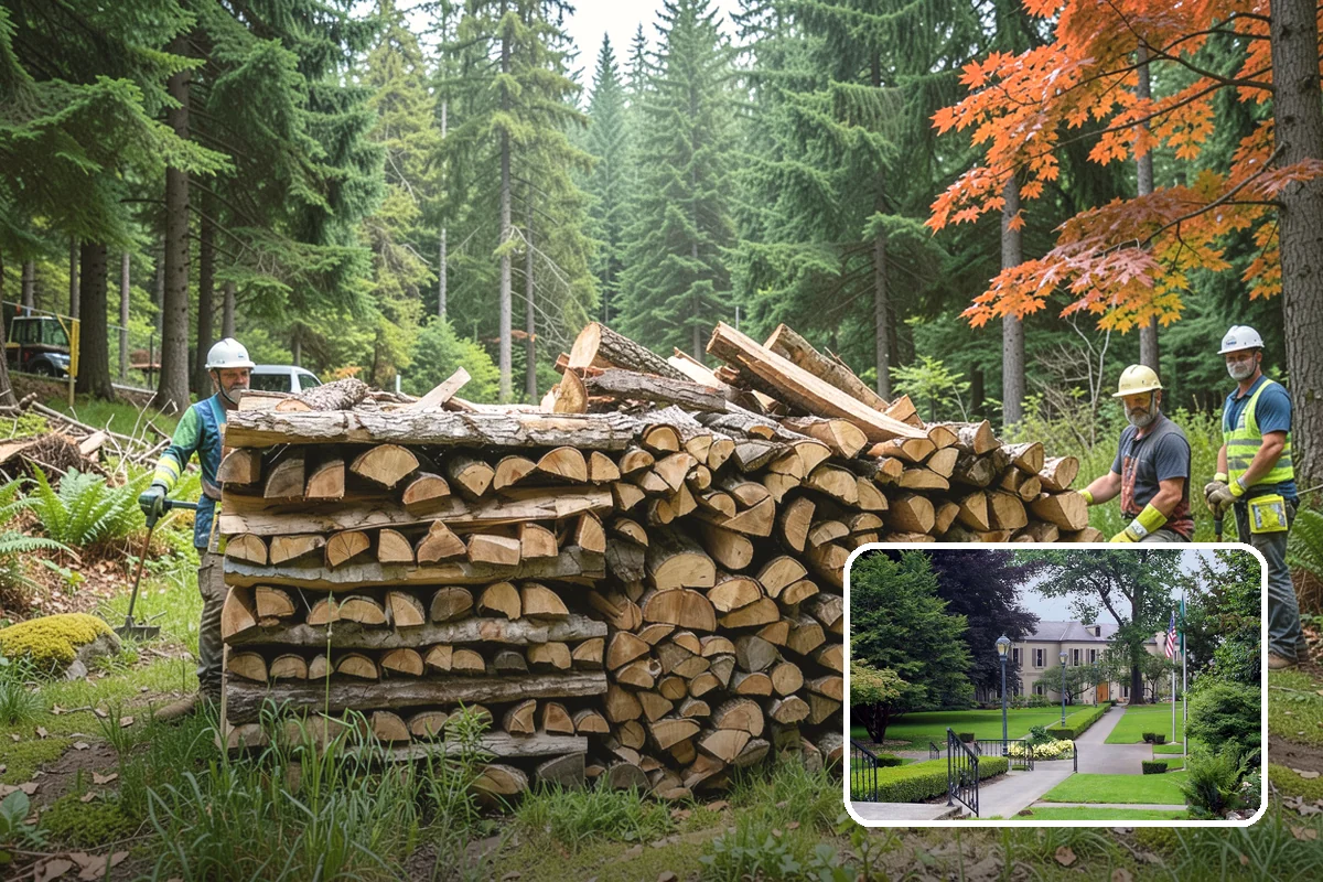 Commercial Firewood Supply in Woodinville, King County, WA - Consistent seasoned quality across every load