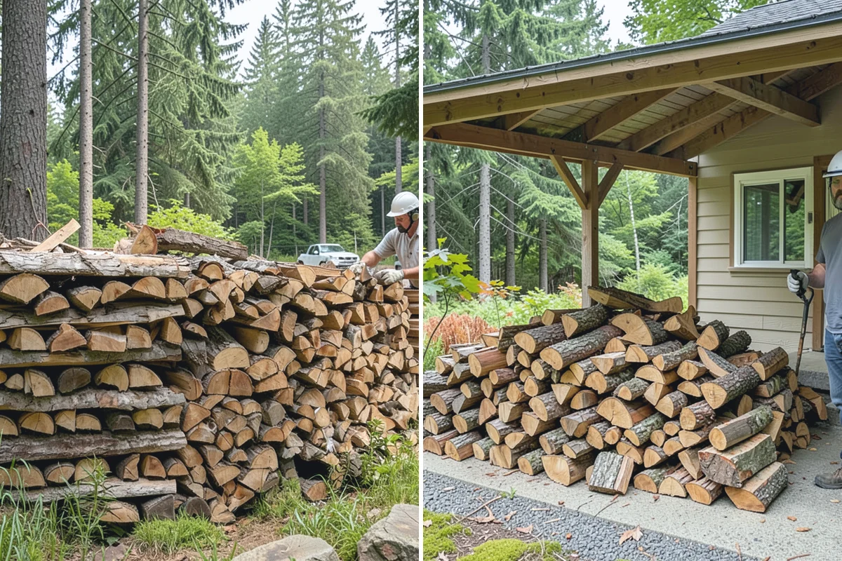 Commercial Firewood Supply in Woodinville, King County, WA - We assess your business's volume and frequency needs
