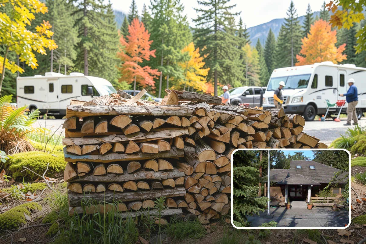 Commercial Firewood Supply in Yarrow Point, King County, WA - Consistent seasoned quality across every load