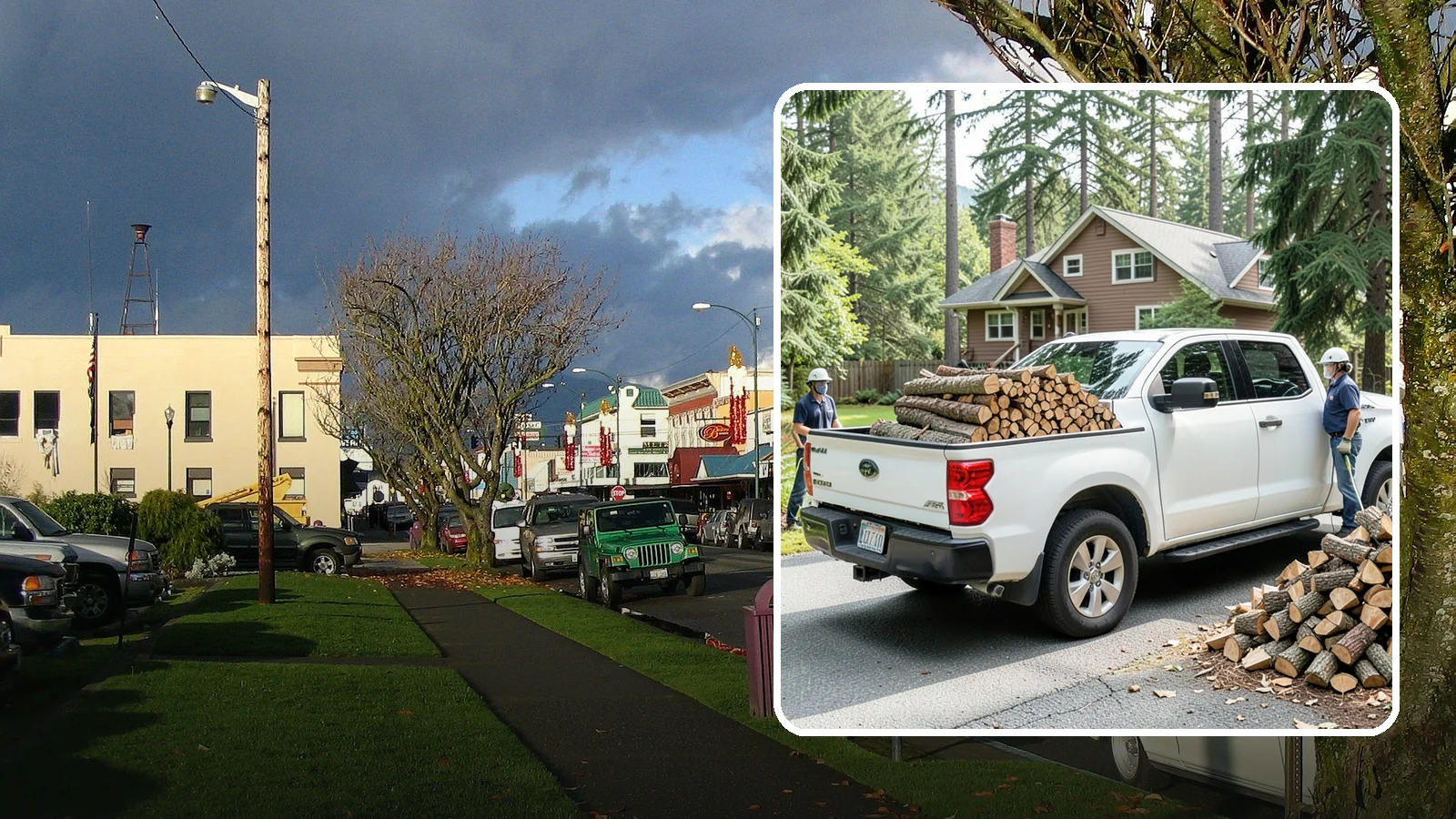 Contactless Delivery in Arlington, Snohomish County, WA - Firewood dropped at a pre-arranged spot with no in-person contact required.