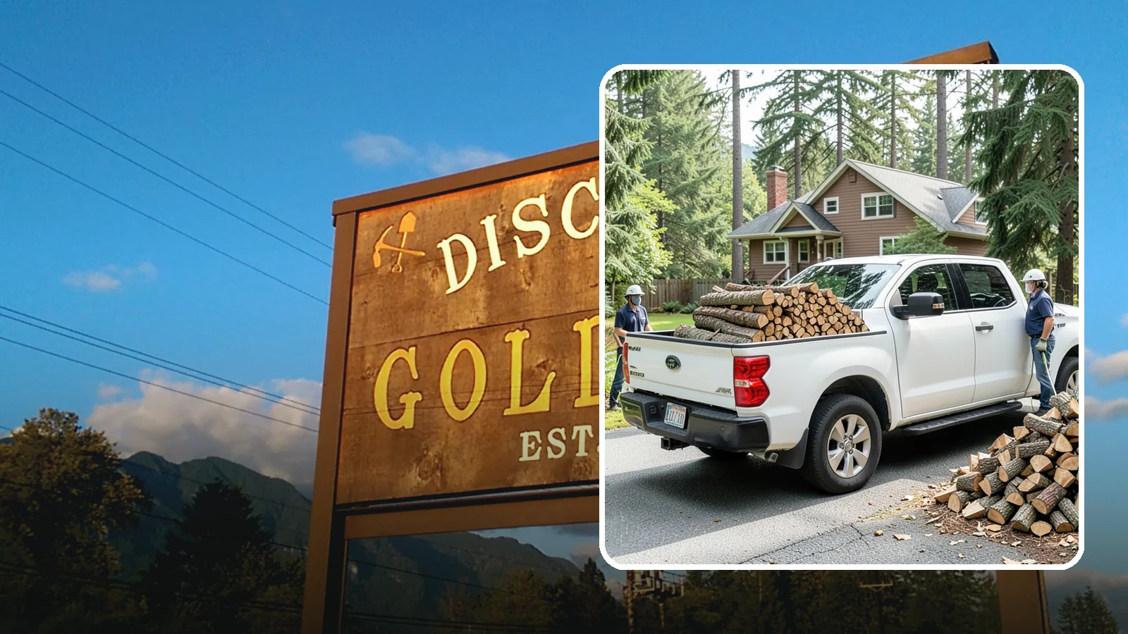 Contactless Delivery in Gold Bar, Snohomish County, WA - Firewood dropped at a pre-arranged spot with no in-person contact required.