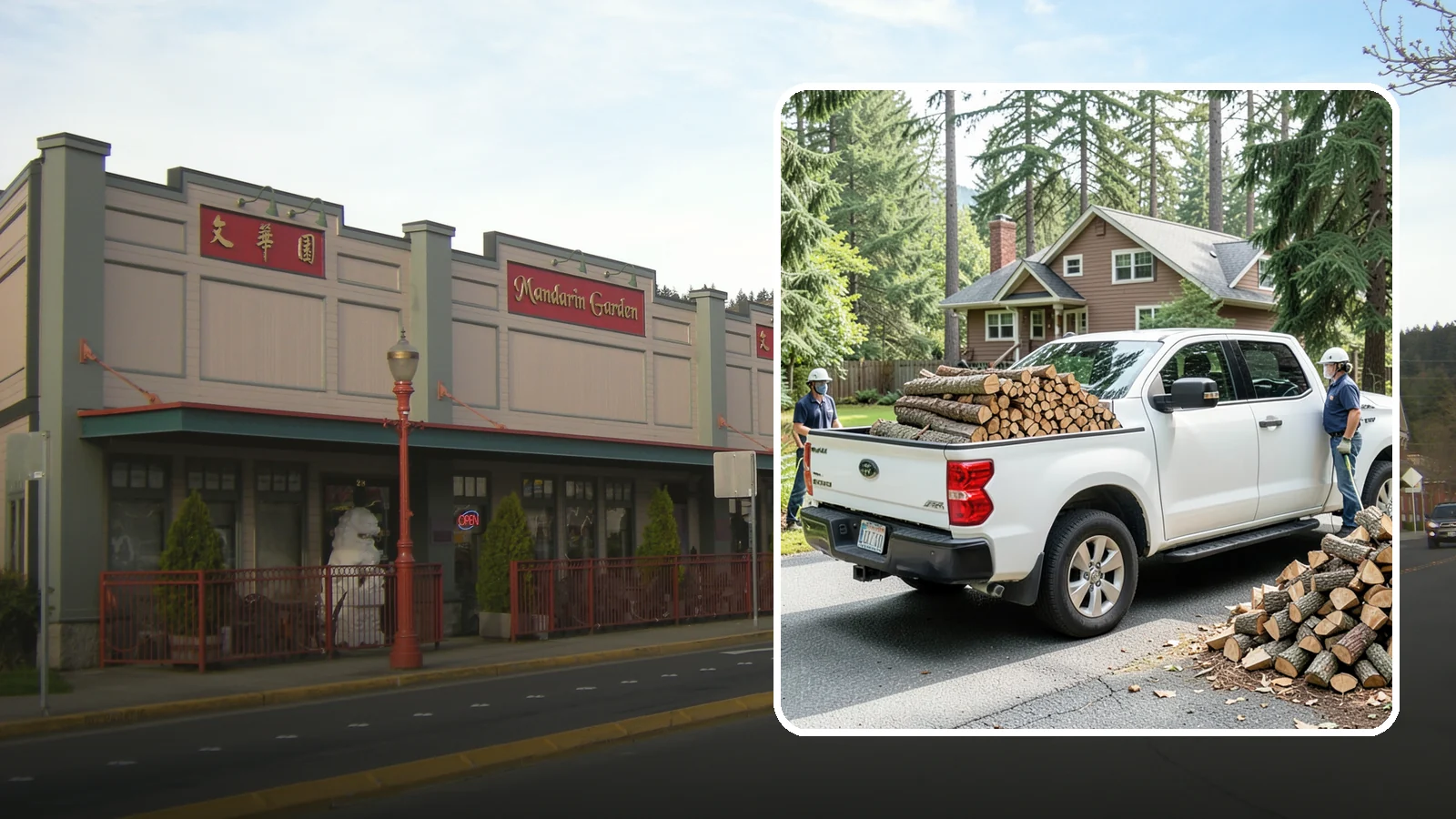 Contactless Delivery in Issaquah, King County, WA - Firewood dropped at a pre-arranged spot with no in-person contact required.