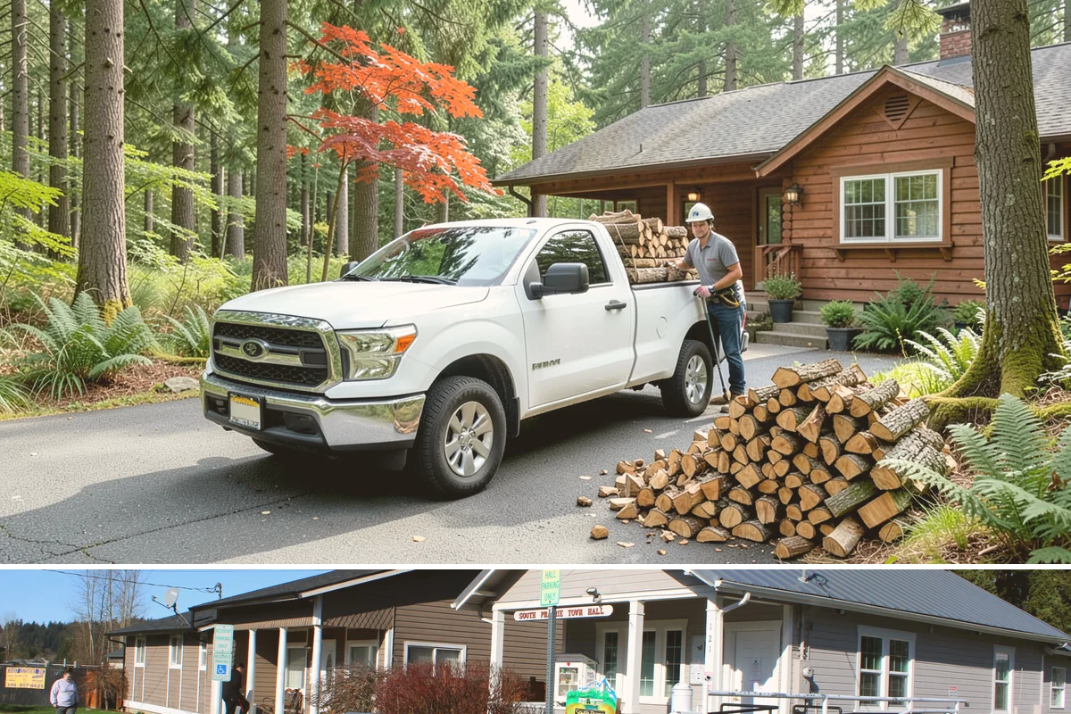 Contactless Delivery in South Prairie, Pierce County, WA - Available in every season for customers who want a no-hassle handoff.