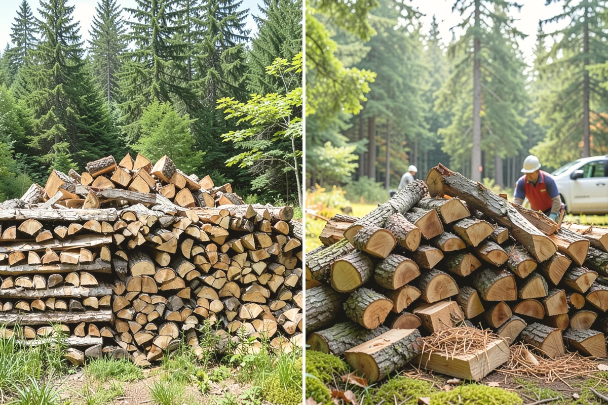 Covered Firewood Storage in Carbonado, Pierce County, WA - Identify a sheltered, well-drained location