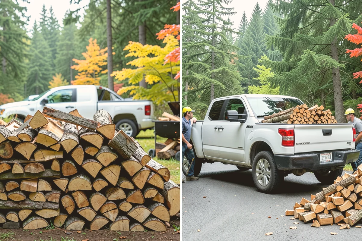Covered Firewood Storage in Edmonds, Snohomish County, WA - Identify a sheltered, well-drained location