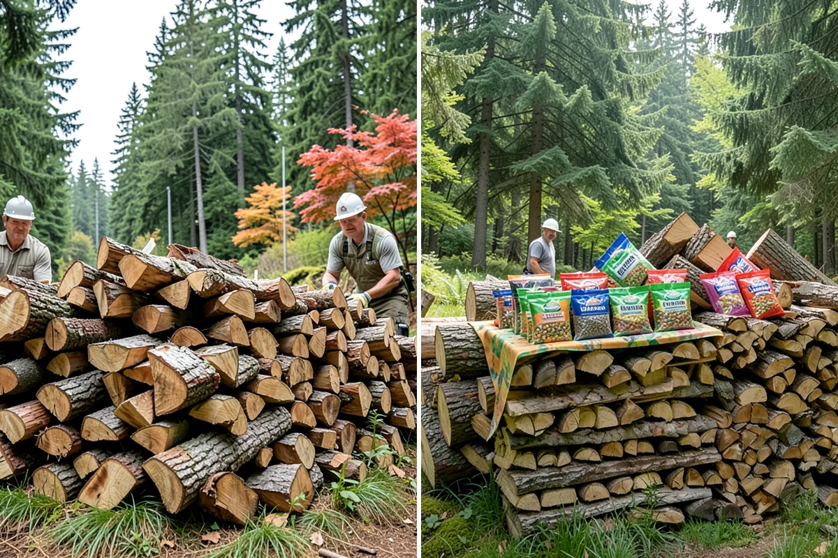 Covered Firewood Storage in Federal Way, King County, WA - Identify a sheltered, well-drained location
