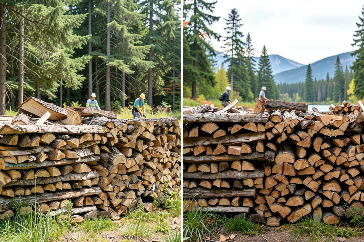 Covered Firewood Storage in Fircrest, Pierce County, WA - Identify a sheltered, well-drained location