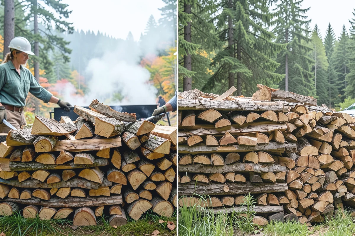 Covered Firewood Storage in Gold Bar, Snohomish County, WA - Identify a sheltered, well-drained location