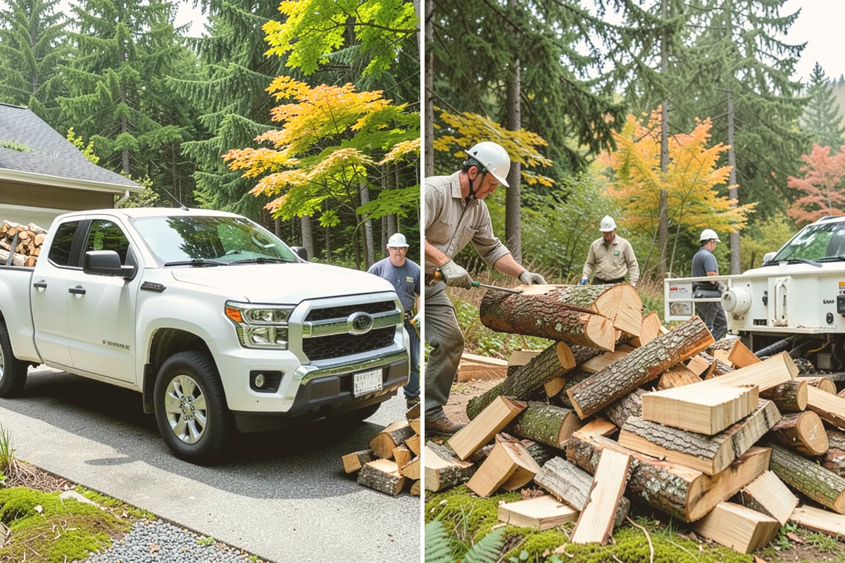 Covered Firewood Storage in Kirkland, King County, WA - Identify a sheltered, well-drained location
