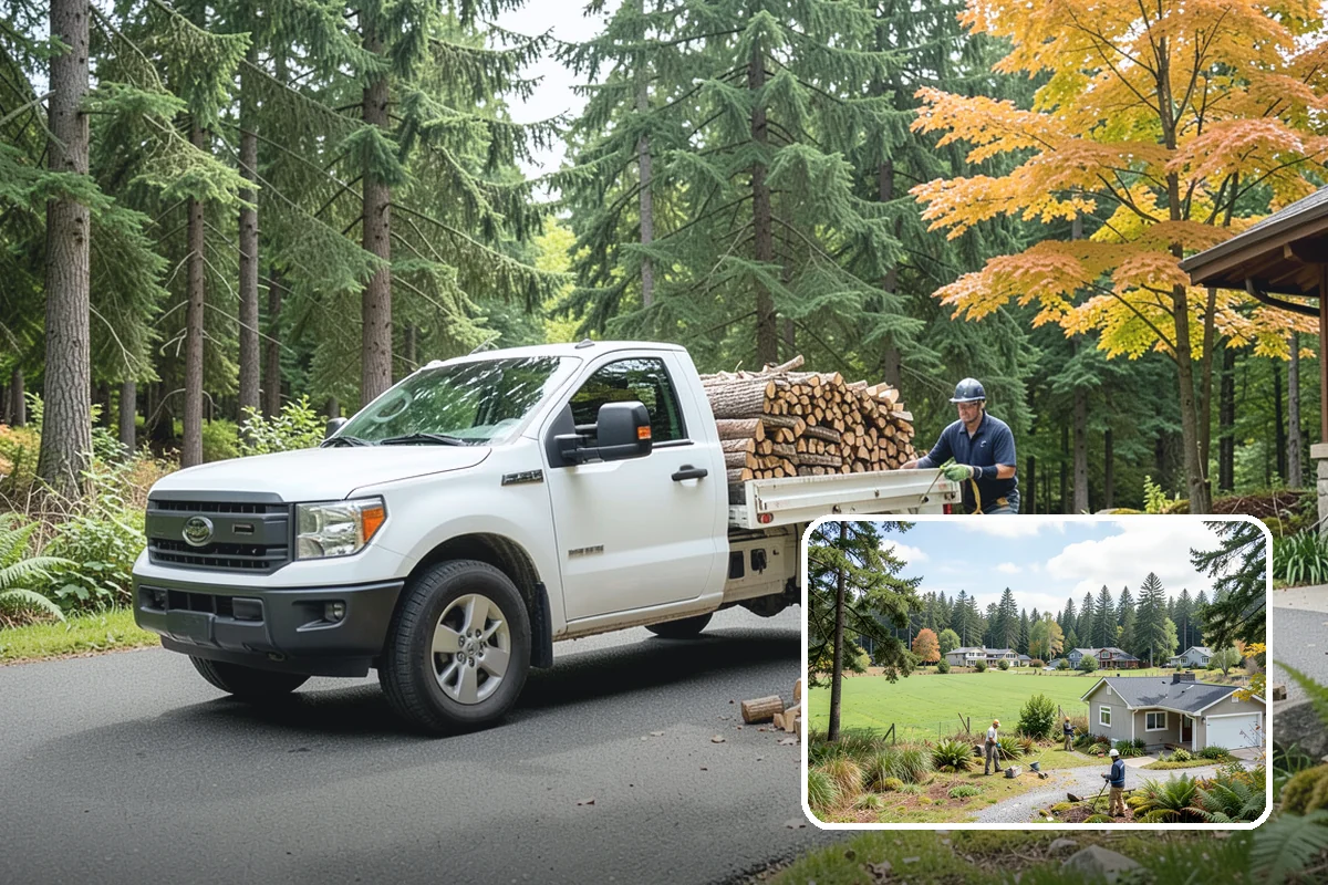 Covered Firewood Storage in Lyman, WA - Shields wood from constant PNW rain and snow