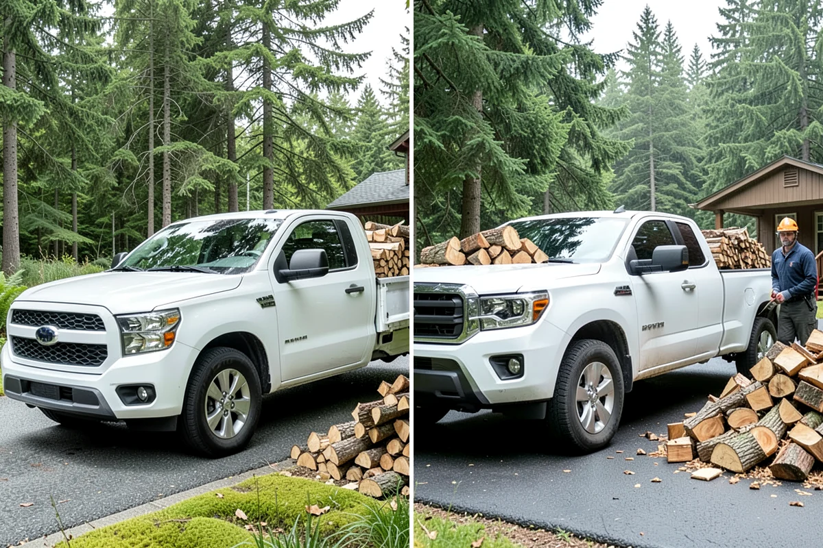 Covered Firewood Storage in Maple Valley, King County, WA - Identify a sheltered, well-drained location