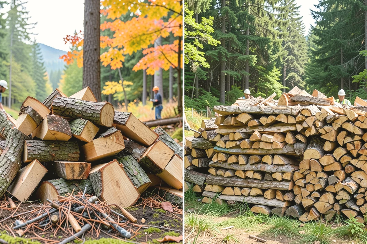 Covered Firewood Storage in Mercer Island, King County, WA - Identify a sheltered, well-drained location