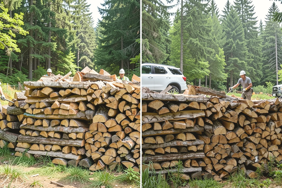 Covered Firewood Storage in Mukilteo, Snohomish County, WA - Identify a sheltered, well-drained location