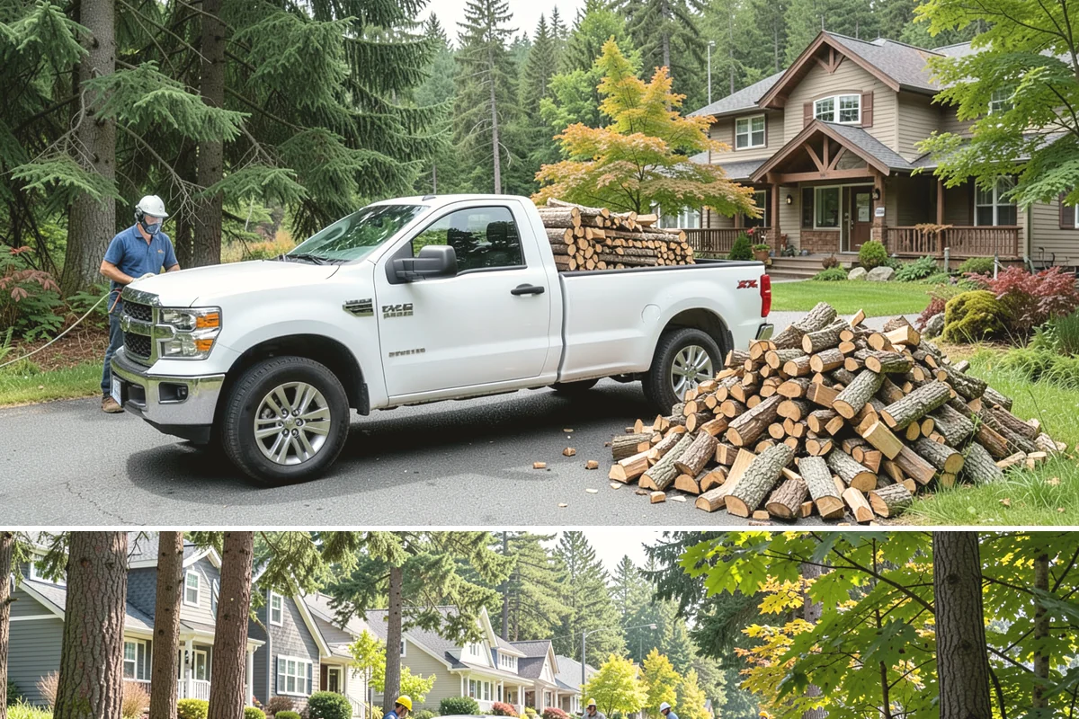 Covered Firewood Storage in Normandy Park, King County, WA - Put covered storage in place before the fall rains to protect summer-seasoned wood.