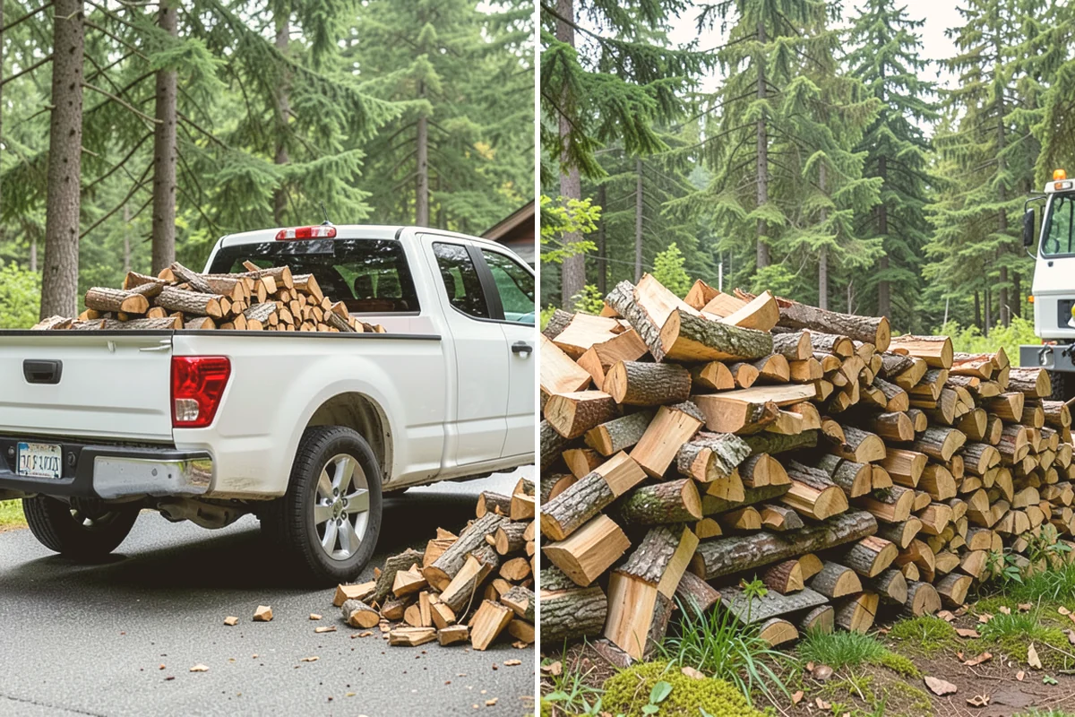 Covered Firewood Storage in Sammamish, King County, WA - Identify a sheltered, well-drained location