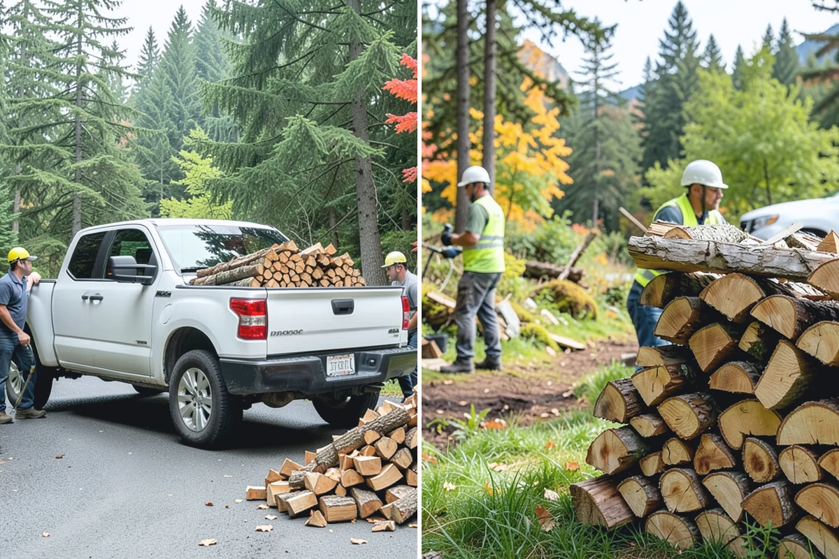 Covered Firewood Storage in South Prairie, Pierce County, WA - Identify a sheltered, well-drained location