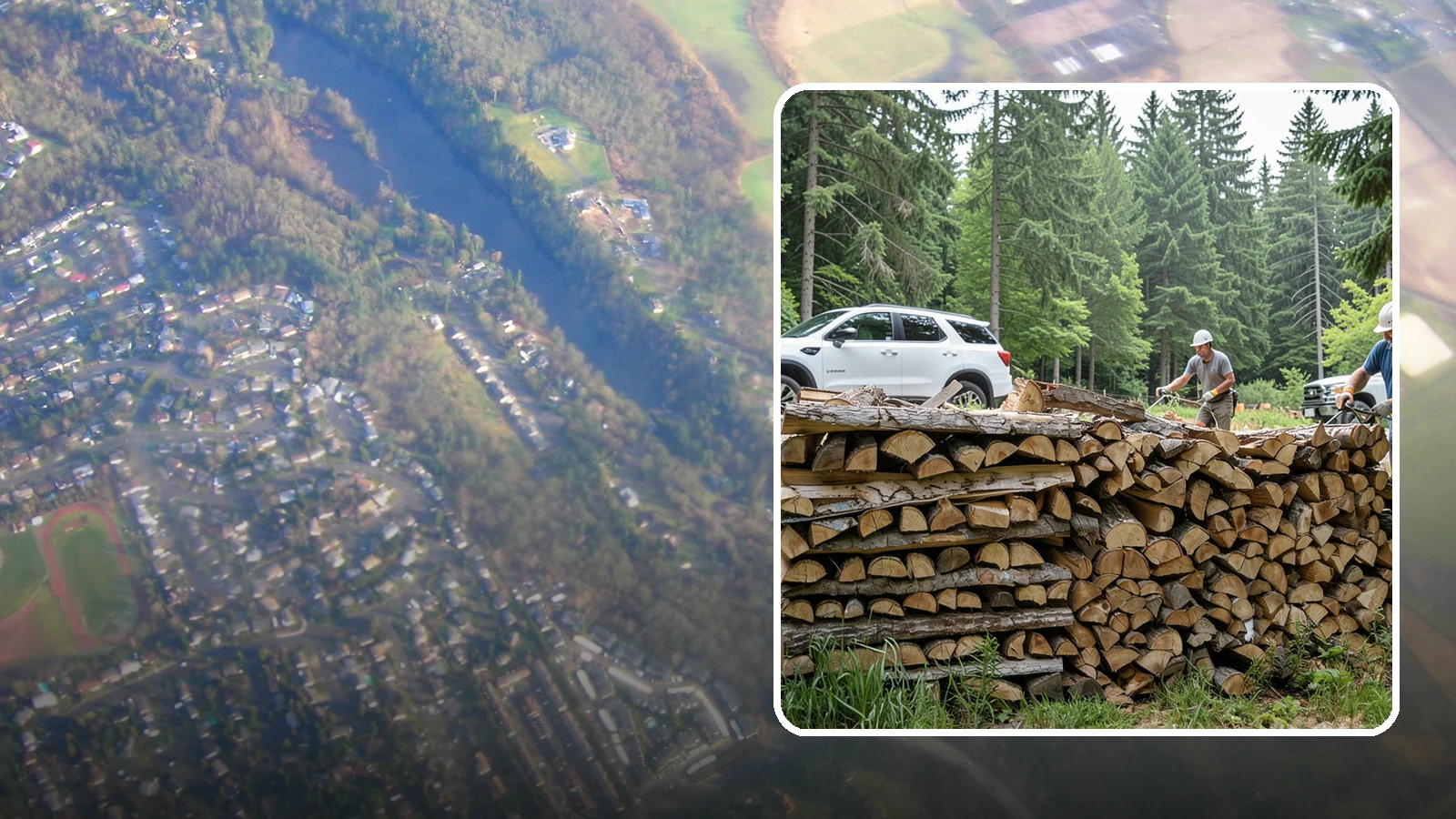 Custom Firewood Lengths in Algona, King County, WA - Custom-cut firewood lengths tailored to the exact dimensions of your firebox.