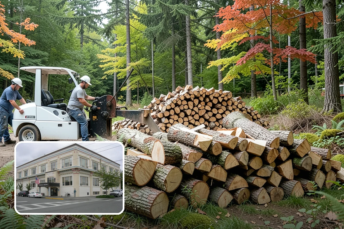 Custom Firewood Lengths in Anacortes, Skagit County, WA - Cut to your exact firebox dimensions