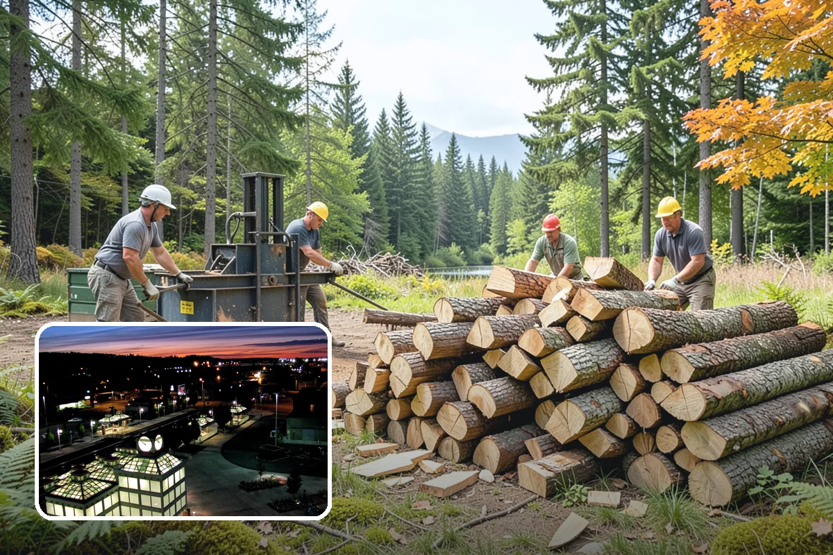 Custom Firewood Lengths in Auburn, King County, WA - Cut to your exact firebox dimensions