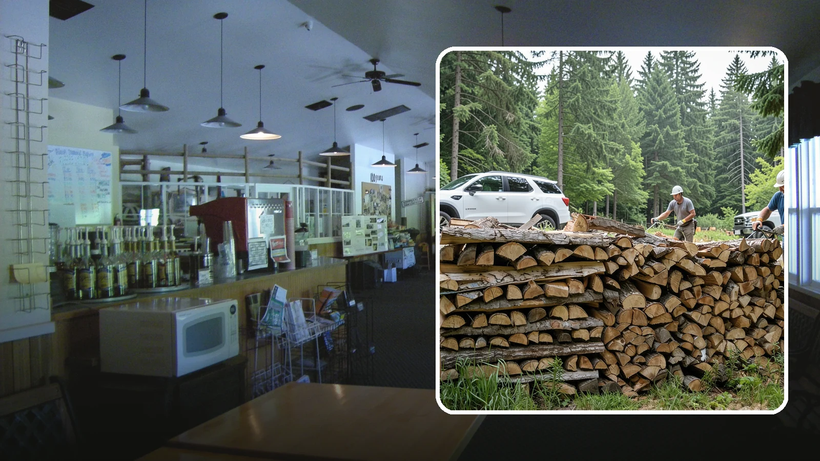 Custom Firewood Lengths in Black Diamond, King County, WA - Custom-cut firewood lengths tailored to the exact dimensions of your firebox.