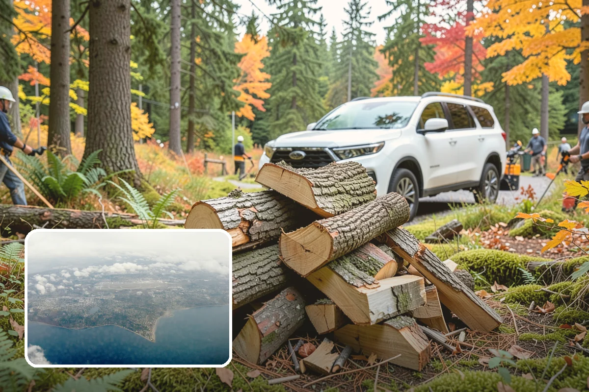 Custom Firewood Lengths in Burien, King County, WA - Cut to your exact firebox dimensions