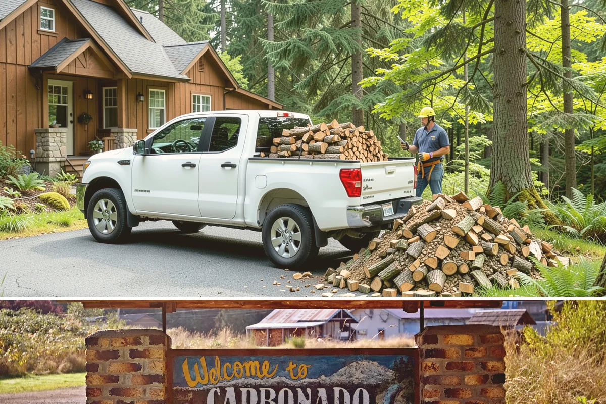 Custom Firewood Lengths in Carbonado, Pierce County, WA - Order custom lengths in the dry season so pieces have time to fully season before use.