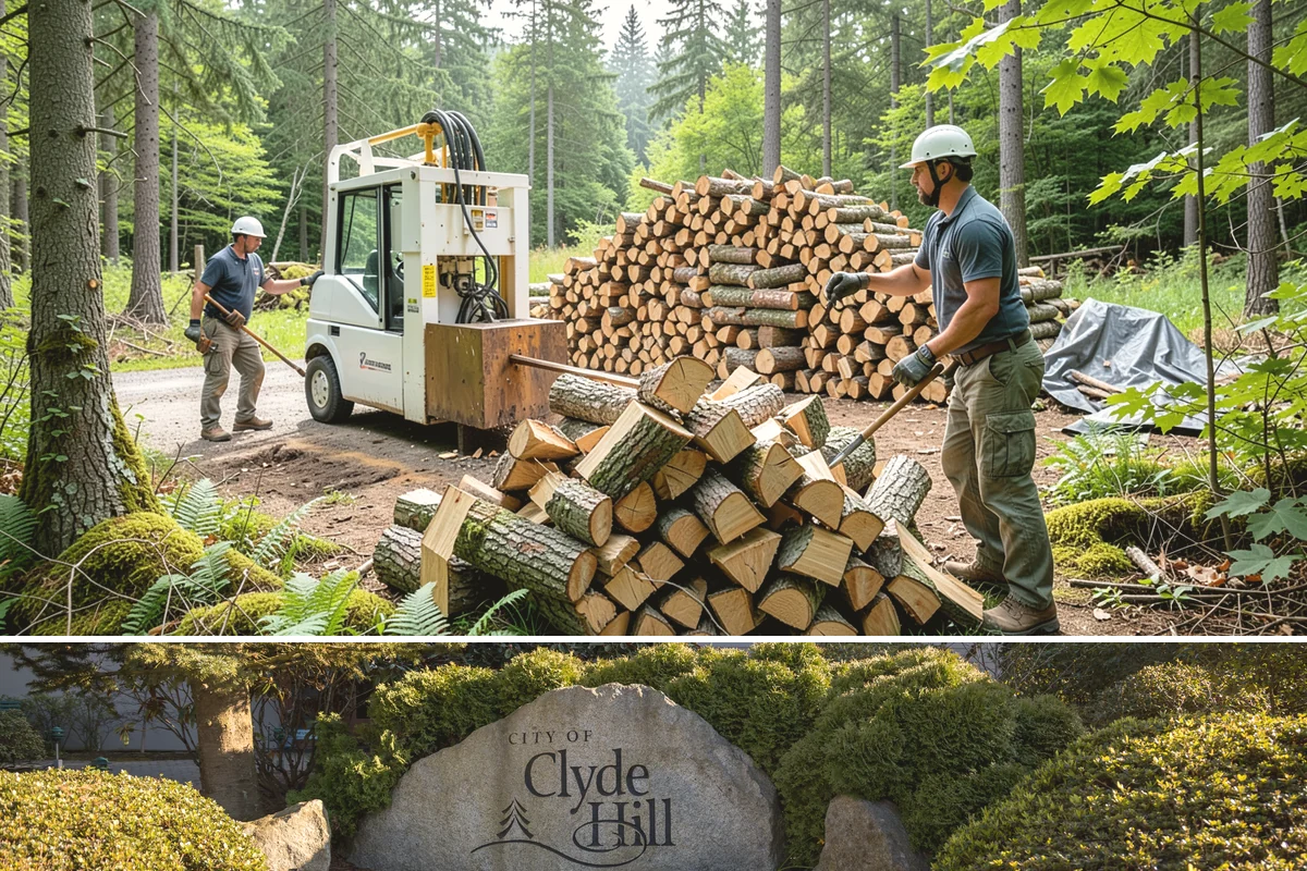 Custom Firewood Lengths in Clyde Hill, King County, WA - Order custom lengths in the dry season so pieces have time to fully season before use.